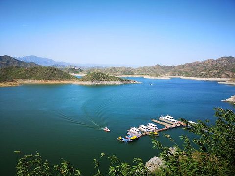 易水湖景区旅游景点攻略图