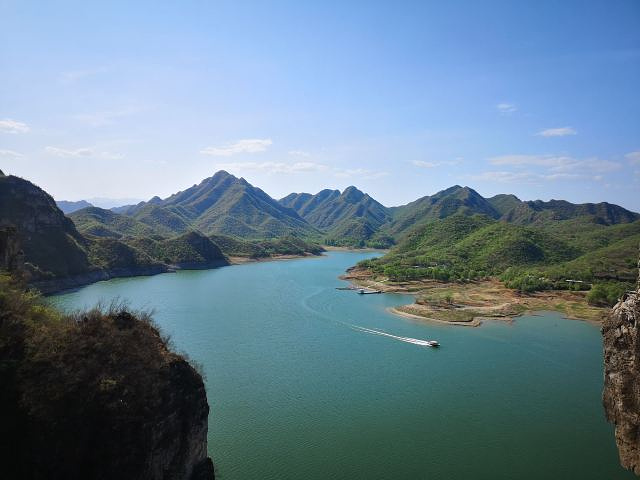 "...秦王的出发点，风萧萧兮易水寒，壮士一去兮不复还，没有了昔日的悲壮，现在的易水湖多了一份宁静祥和_易水湖景区"的评论图片